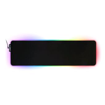 Herná podložka pod myš C-TECH ANTHEA LED XL (GMP-08XL), pre gaming, 7 farieb podsvietenia, USB