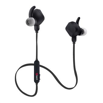 Sluchátka C-TECH SHS-05, bluetooth, sportovní, černo-grafitová