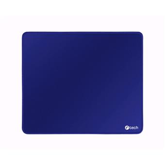 Podložka pod myš C-TECH MP-01, modrá, 320x270x4mm, obšité okraje