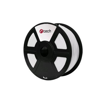 Tisková struna (filament) C-TECH, PLA, 1,75mm, 1kg, bílá