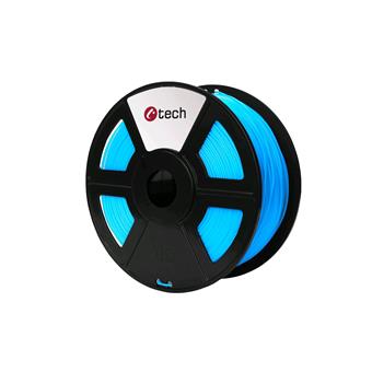 Tisková struna (filament) C-TECH, PLA, 1,75mm, 1kg, nebeská modrá