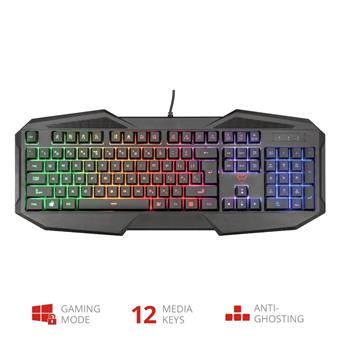 kláv. TRUST GXT 830-RW Avonn gaming, CZ/SK