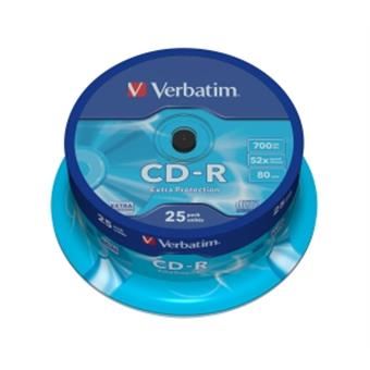 VERBATIM CD-R(25-Pack)Spindl/52x/700MB