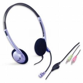Sluchátka s mik.Genius HS-02B