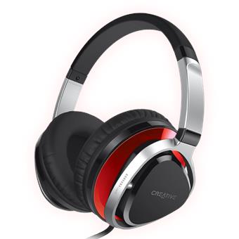Sluchátka CREATIVE Aurvana Live! 2, red, 3.5mm jack