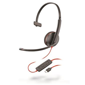 Plantronics Blackwire C3210, Mono, USB-C