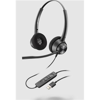 Poly EncorePro 320. USB/Stereo/USB/Drát/Černá