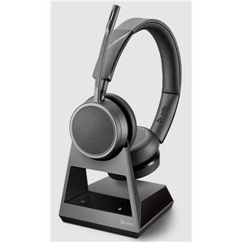 Poly Voyager 4220 Office. MS Teams. USB/Stereo/BT-USB/Bezdrát/MS/Stand/Šedá