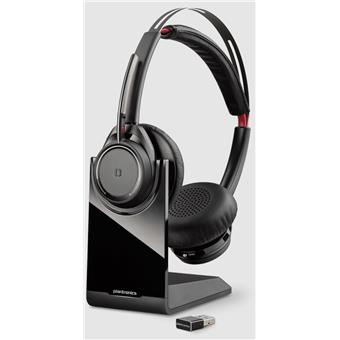 Poly Voyager Focus UC/Stereo/ANC/BT-USB/Bezdrát/MS/Stand/Černá
