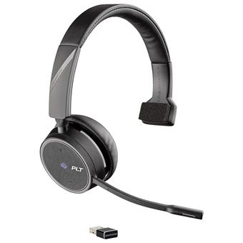 Poly Voyager 4210 UC/Mono/BT-USB/Bezdrát/MS/Černá