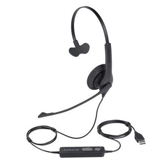 Jabra BIZ 1500/Mono/USB/Drôt/Čierna