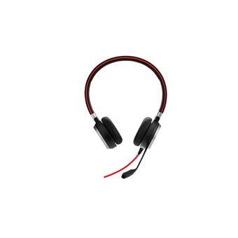 Jabra Evolve 40/Stereo/Jack/Drôt/MS/Čierna