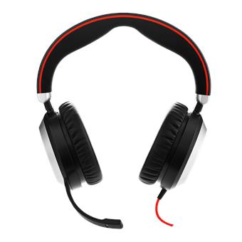 Jabra Evolve 80, Stereo, USB-C/Jack, MS