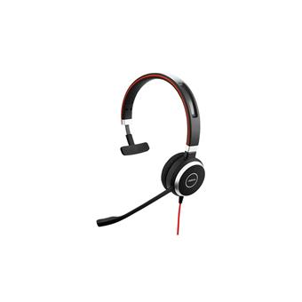 Jabra Evolve 40/Mono/Jack/Drát/Černá