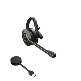 Jabra Engage 55/Mono/USB-C/DECT/Bezdrát/Černá