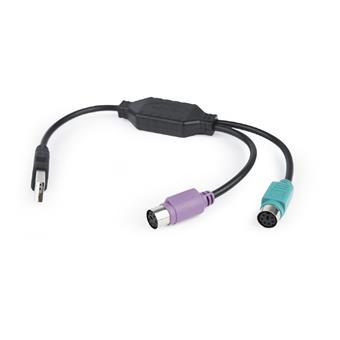 GEMBIRD adaptér USB - 2xPS2 (myš+klávesnice)