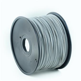 GEMBIRD Struna pro 3D tisk, ABS, 1,75mm, 1kg, 400m, šedá
