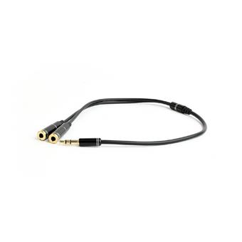 GEMBIRD 3,5 mm jack redukce, 10 cm, 2xF/M