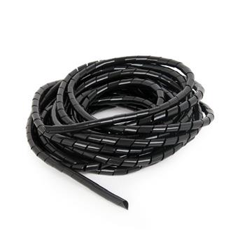 GEMBIRD Organizér kabelů, 10 m, black