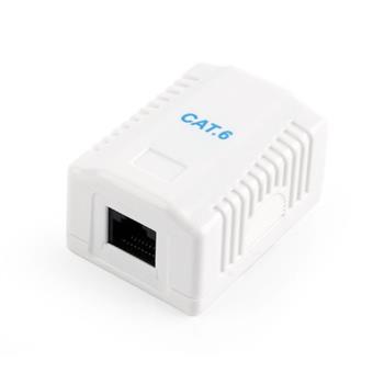 GEMBIRD Zásuvka 1xRJ-45, cat6, UTP