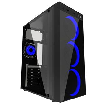 Gembird Midi tower case Fornax 1500B blue