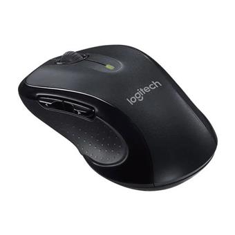 Logitech M510/Ergonomická/Optická/Pro praváky/Bezdrátová USB/Černá