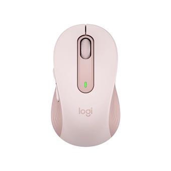 Logitech Signature M650/Kancelářská/Optická/Pro praváky/4 000 DPI/USB+BT/Růžová