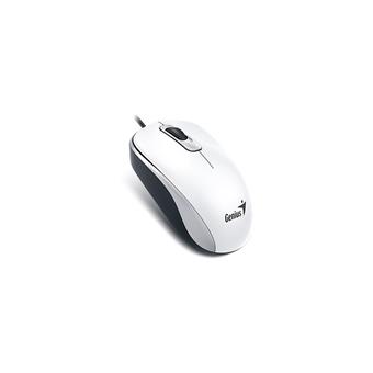 GENIUS DX-110/Kancelářská/Optická/1 000 DPI/Drátová USB/Bílá