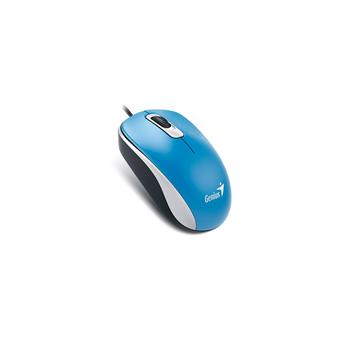 GENIUS DX-110/Kancelářská/Optická/1 000 DPI/Drátová USB/Modrá