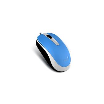 GENIUS DX-120/Kancelářská/Optická/1 200 DPI/Drátová USB/Modrá