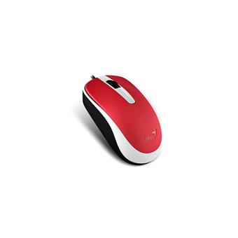 GENIUS DX-120/Kancelářská/Optická/1 200 DPI/Drátová USB/Červená