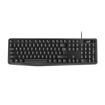 Genius KB-117/Drátová USB/CZ layout/Černá