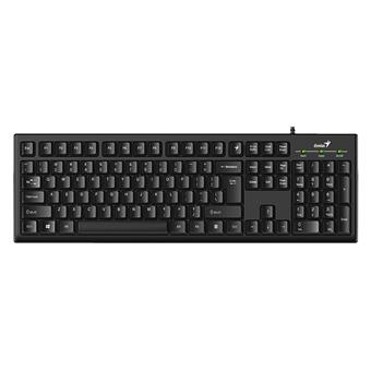 Genius Smart KB-100/Drátová USB/CZ-SK layout/Černá