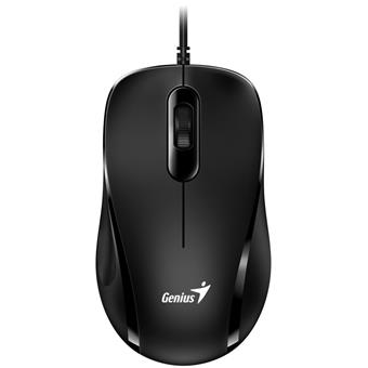 Genius DX-101/Kancelárska/Optická/Pre pravákov/1 200 DPI/Drôtová USB/Čierna