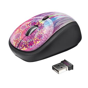 myš TRUST Yvi Wireless Mouse - dream catcher