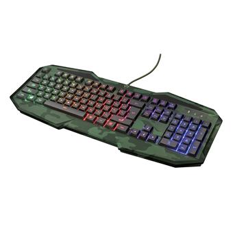 TRUST GXT 830 RW-C Avonn Gaming Keyboard - Camo