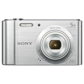 Sony Cyber-Shot DSC-W800 stříbrný,20,1M,5xOZ,720p