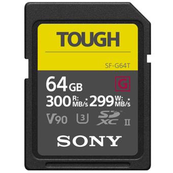 SONY SF64TG/SDXC/64GB/300MBps/UHS-II U3 / Class 10