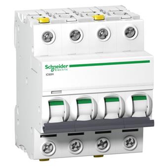 Modulárny istič iC60H - 4P - 40A - char. C