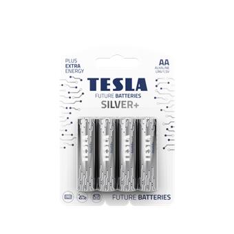 TESLA - baterie AA SILVER+, 4 ks, LR06