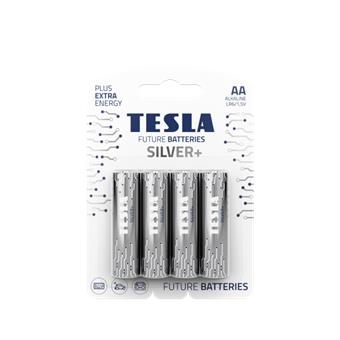 TESLA - baterie AA SILVER+, 4 ks, LR06