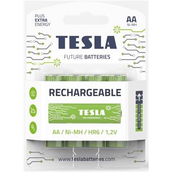 TESLA - nabíjecí baterie AA, 4ks