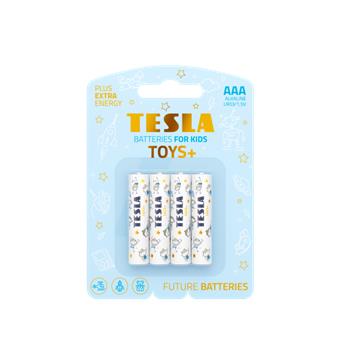 TESLA - baterie AAA TOYS BOY, 4ks, LR03