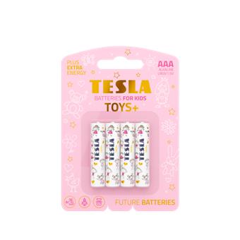 TESLA - baterie AAA TOYS GIRL, 4ks, LR03