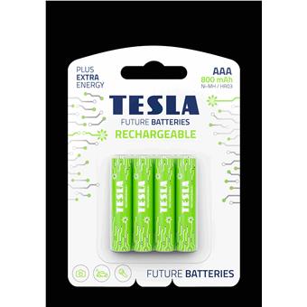 TESLA AAA GREEN+ NABÍJECÍ, 4PCS