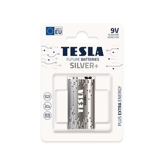 TESLA - baterie 9V SILVER+, 1 ks, 6LR61