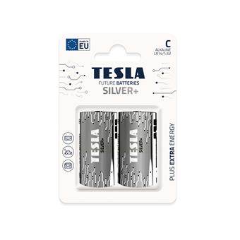 TESLA - baterie C SILVER+, 2ks, LR14