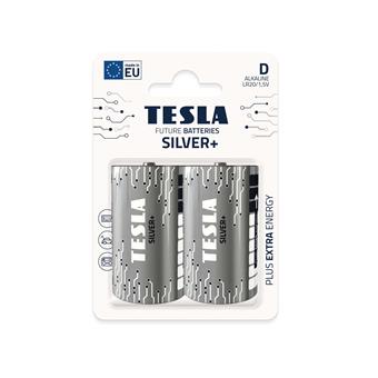 TESLA - baterie D SILVER+, 2ks, LR20