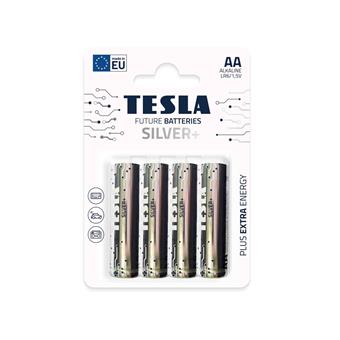 TESLA - baterie AA SILVER+, 4 ks, LR06