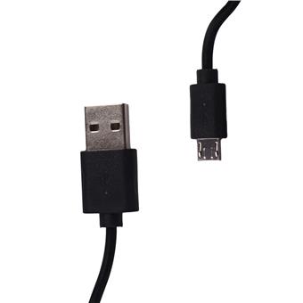 WE Datový kabel micro USB 100cm černý
